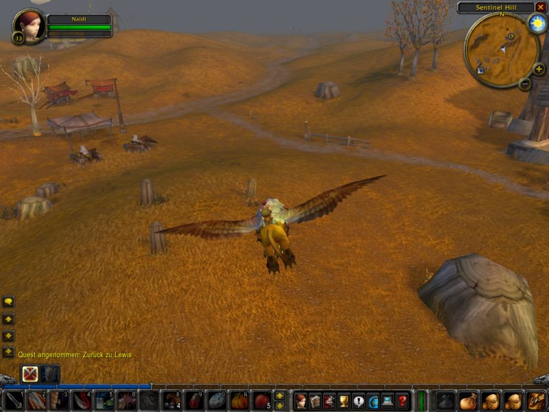 WoW Landeanflug