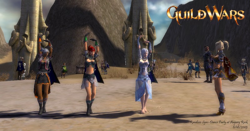 Zufalls-Synchron-Tanzparty