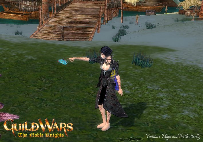 Spiel mit dem Schmetterling