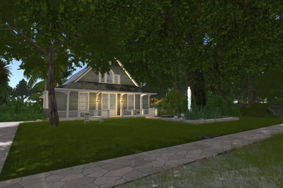 Second Life: Strandhaus 2