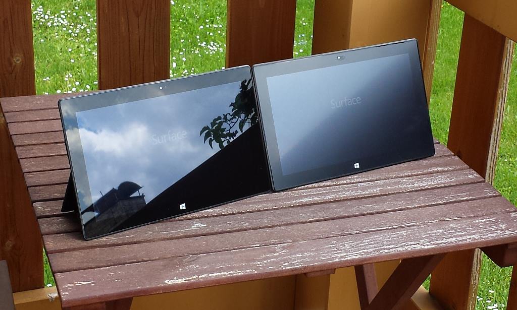Surface 2 entspiegelt 4