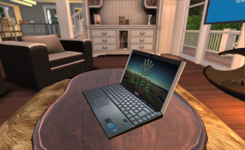 XPS M1330 in Second Life nachgebaut