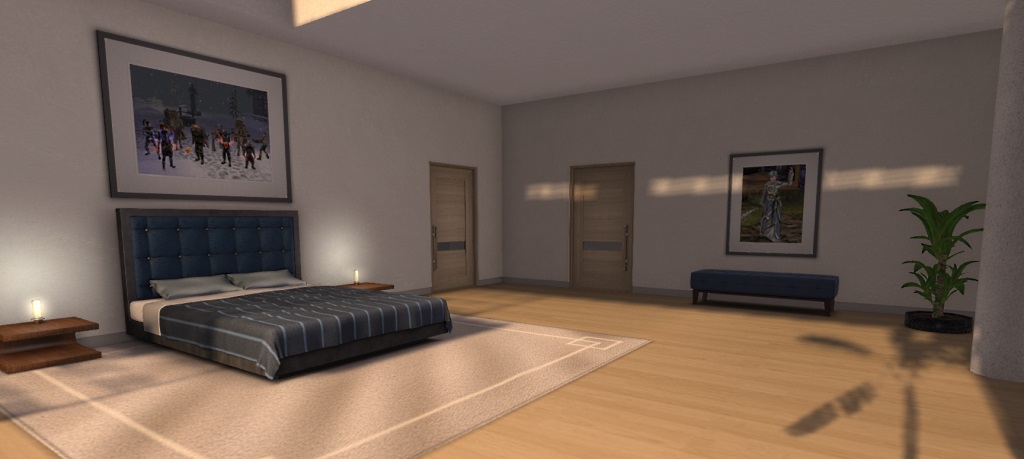 Raum Villa Schlafzimmer