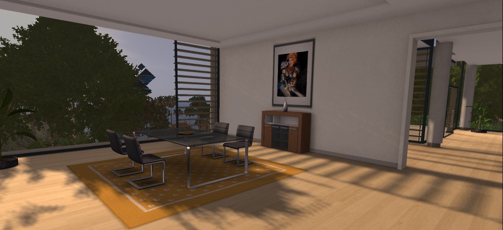 Raum Villa Esszimmer