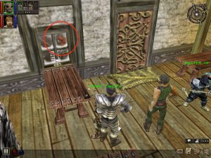 dunkelblut ausgesperrt