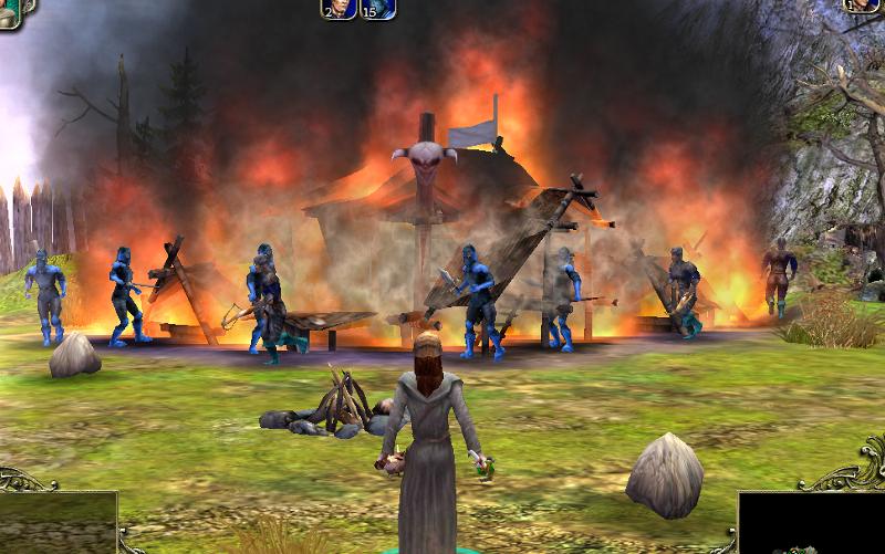 SpellForce: Das Goblindorf brennt