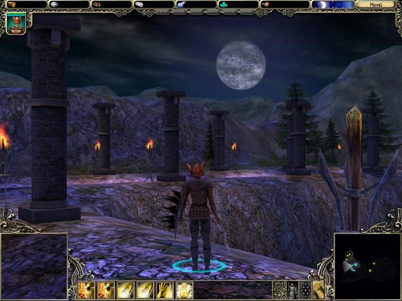 Spellforce: nachts in den Windwallbergen