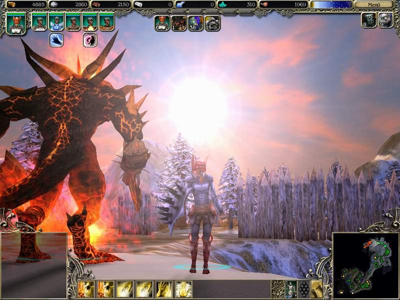 Sonnenuntergangromantik