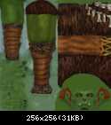 die original orc textur.......ihr seht reskinnen war absolut nötig :)